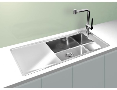 картинка Мойка Alveus STRICTO 30R new KMB 980X472 правая в комплекте с сифоном 1148858 от магазина SEFI