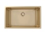 картинка Мойка Alveus QUADRIX MONARCH 60 NEW BRONZE 740x400x200 в комплекте с выпуском без сифона от магазина SEFI