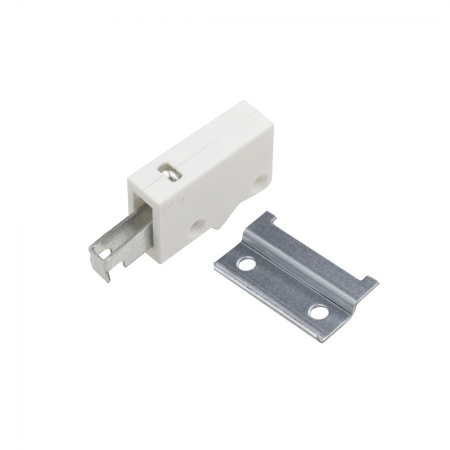 картинка Навес кухонный регулируемый (простой) + шина L-58 белый (уп/2навеса+2шины) AKS от магазина SEFI