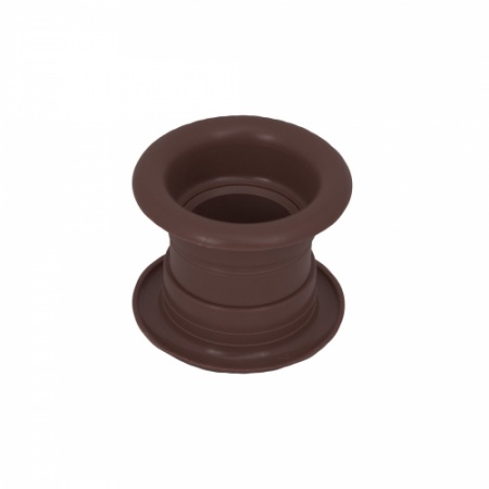 картинка Пропуск вентиляционный D53 орех темный пластик РП магазин SEFI являющийся официальным дистрибьютором в России  картинка Пропуск вентиляционный D53 орех темный пластик РП от магазина SEFI