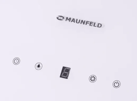 картинка Вытяжка MAUNFELD Mersey 90 белый\вставка сатин от магазина SEFI