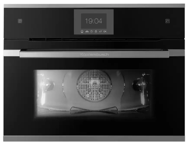 картинка Компактный духовой шкаф с паром Kuppersbusch CBD 6550.0 S3 Silver Chrome от магазина SEFI