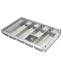 картинка Вкладыш 30/450 шуфлядный металлический Organizer нержавеющая сталь (423*280*65) AKS от магазина SEFI