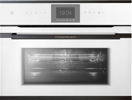 картинка Компактный духовой шкаф с микроволнами Kuppersbusch CBM 6550.0 W2 от магазина SEFI