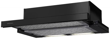 картинка Встраиваемая вытяжка KRONA KAMILLA 600 BLACK (2 мотора) от магазина SEFI