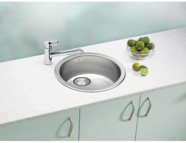 картинка Мойка FORM 10 NAT-90   FI 450 в комплекте с сифоном 1130550, от магазина SEFI