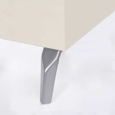 картинка Опора меб. мет. HARMONY h130 матовый хром AKS от магазина SEFI