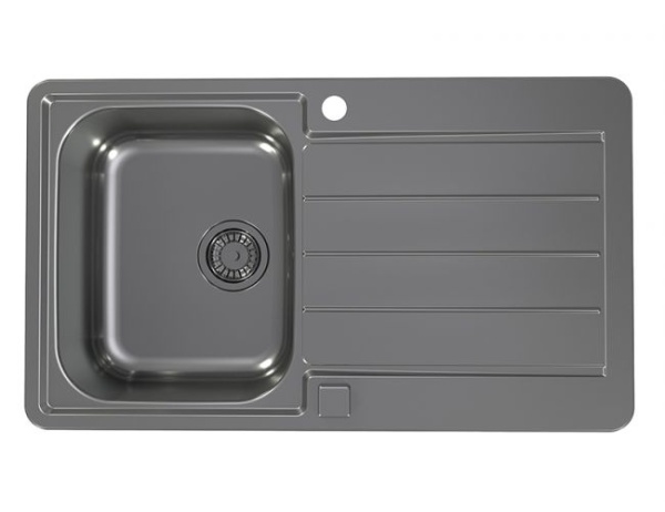 картинка Мойка ALVEUS LINE MONARCH 10 GOLD 980X500 1+1/2 в компл. с выпуском без сифона, от магазина SEFI