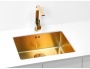 картинка Мойка Alveus QUADRIX MONARCH 50 BRONZE 550X450X200 в компл. с выпуском без сифона, от магазина SEFI