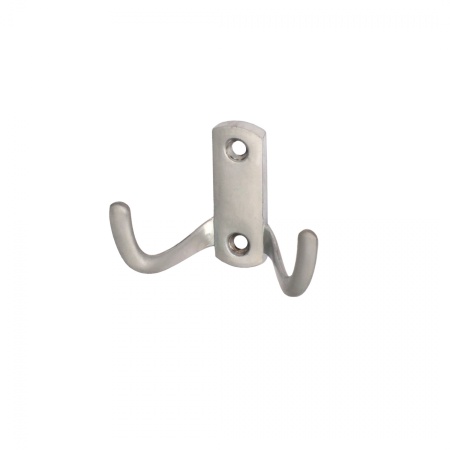 картинка Крючок меб. двухрожковый мет. WP13 сатин GRIDLI от магазина SEFI