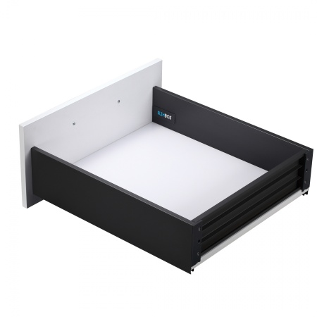 картинка Система ящиков Slimbox AKS L-450 H=128 графит SOFT CLOSE ДСП 16мм от магазина SEFI