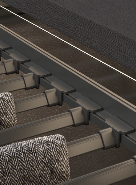 картинка Выдвижной держатель Matrix для брюк в корпус 600 мм. Размер:564-568x478x115. Цвет - антрацит от магазина SEFI