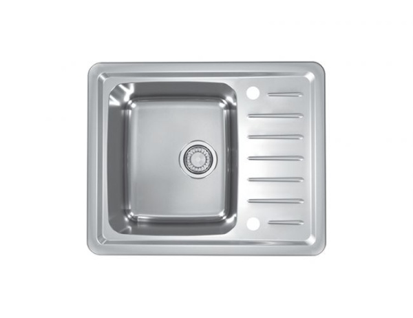 картинка Мойка GALEO 10 SAT 90 FI 615X500 в комплекте с сифоном 1127251, от магазина SEFI