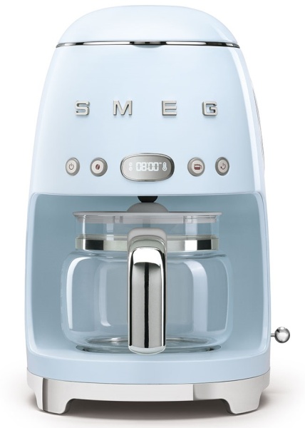 картинка SMEG DCF02PBEU Капельная кофеварка, пастельный голубой от магазина SEFI