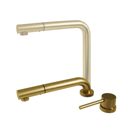 картинка Смеситель для кухни, EMAR ЕС - 7027 PVD, цвет Golden от магазина SEFI