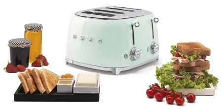 картинка Тостер Smeg TSF03PGEU от магазина SEFI