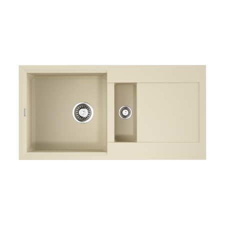 картинка Мойка Omoikiri Sakaime 86-2-BE Tetogranit/ваниль от магазина SEFI