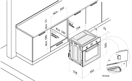 картинка Духовой шкаф Korting OKB 481 CRB от магазина SEFI