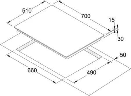 картинка Электрическая варочная панель Franke FHCL 704 4C M PW от магазина SEFI