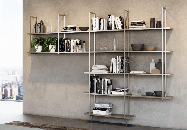 картинка Интерьерные стеллажные Система SYSTEM 16 Алюминиевая рамка 250х1440мм для 4-х полок, скрытый монтаж, нержавеющая сталь магазин SEFI являющийся официальным дистрибьютором в России  картинка Интерьерные стеллажные Система SYSTEM 16 Алюминиевая рамка 250х1440мм для 4-х полок, скрытый монтаж, нержавеющая сталь от магазина SEFI