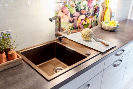 картинка Кухонная мойка SCHOCK ETON 50D CRISTADUR магма от магазина SEFI