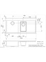 картинка Мойка Reginox Ontario L 15 Right lux от магазина SEFI