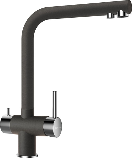 картинка Смеситель Schock Wellus New Cristadur серебристый камень от магазина SEFI