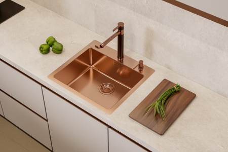 картинка Смеситель для мойки ALVEUS ZINA MONARCH COPPER от магазина SEFI