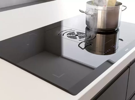 картинка Варочная панель с встроенной вытяжкой Pando E-390/78 V.1130 ECO PLUS от магазина SEFI
