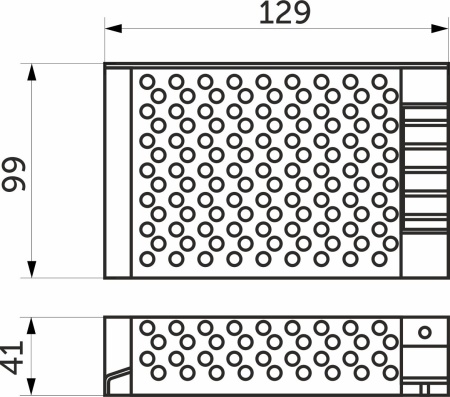 картинка Блок питания Indoor 80W/12V, AKS от магазина SEFI