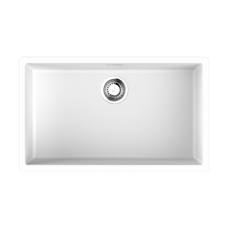 картинка Мойка Omoikiri Yamakawa 75T-Integra-WH Tetogranit/белый от магазина SEFI