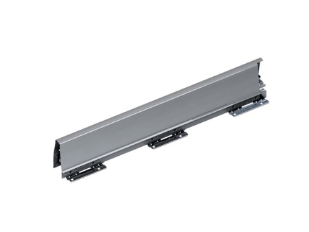 картинка Боковина DWD XP Н95 мм с заглушкой, длина 450мм, цвет - алюметаллик. Левая от магазина SEFI