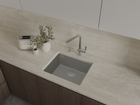 картинка Мойка Rivelato STRIA 5649 1-чаш 560*435 Титан 802 от магазина SEFI