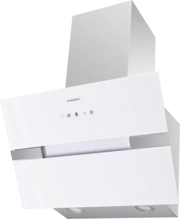 картинка Вытяжка MAUNFELD Mersey 60 белый\вставка сатин от магазина SEFI