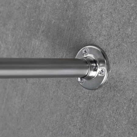 картинка Крепление (розетка) трубы d16, хром/сталь AKS от магазина SEFI