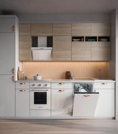 картинка Вытяжка Krona Liva 600 white PB от магазина SEFI