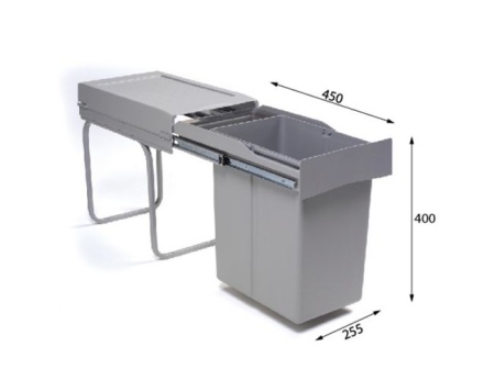 картинка Системы сортировки мусора ALBIO 20 1X21 L+0,5 L ALVEUS, от магазина SEFI