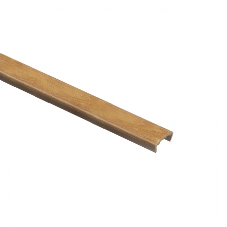 картинка Профиль кромочный ПВХ C-18 ольха натуральная (C12) структурный POLKEMIC (2,6м) от магазина SEFI