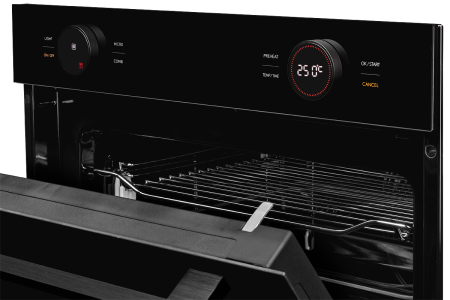 картинка Духовой шкаф с СВЧ Kuppersberg KMW 612 Black от магазина SEFI