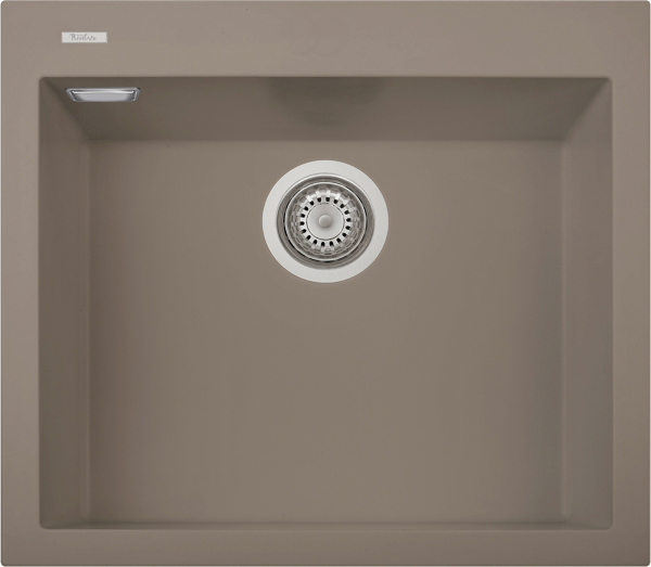картинка Мойка Rivelato ZENO 6051 1-чаш 600*510 Какао 702 от магазина SEFI