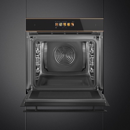 картинка Духовой шкаф с функцией СВЧ Smeg SO6606WAPNR от магазина SEFI