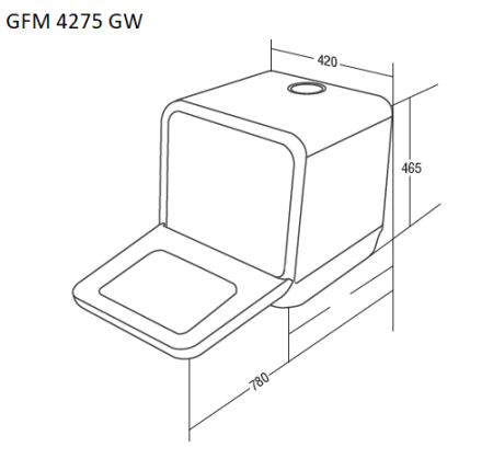 картинка Посудомоечная машина GFM 4275 GW от магазина SEFI