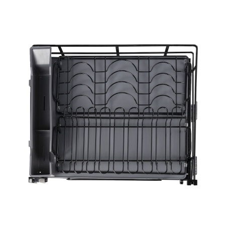 картинка Выдвижная корзина-сушка 600 DARK LINE, черный AKS от магазина SEFI