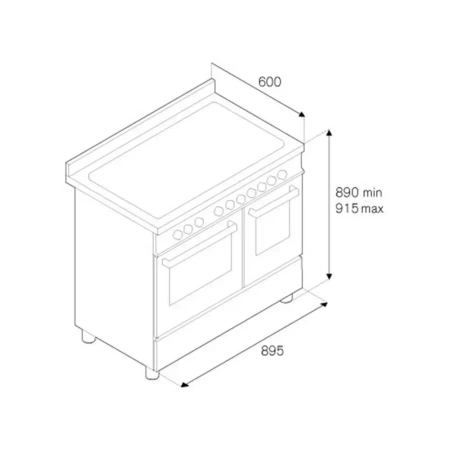 картинка Варочный центр Bertazzoni HER90 6 MFE D CR T от магазина SEFI