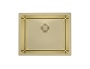 картинка Мойка QUADRIX MONARCH 50 GOLD 550X450X200 в компл. с выпуском без сифона, магазин SEFI являющийся официальным дистрибьютором в России  картинка Мойка QUADRIX MONARCH 50 GOLD 550X450X200 в компл. с выпуском без сифона, от магазина SEFI