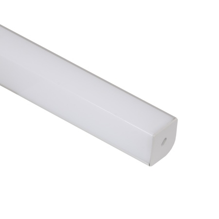 картинка Профиль алюминиевый угловой/подвесной ORION-GREAT 3030Q с экраном квадрат, цвет алюминий, 2м, AKS от магазина SEFI