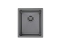 картинка Мойка Alveus QUADRIX 20 MONARCH ANTHRACITE 390X450X200 в компл. с выпуском без сиф. от магазина SEFI