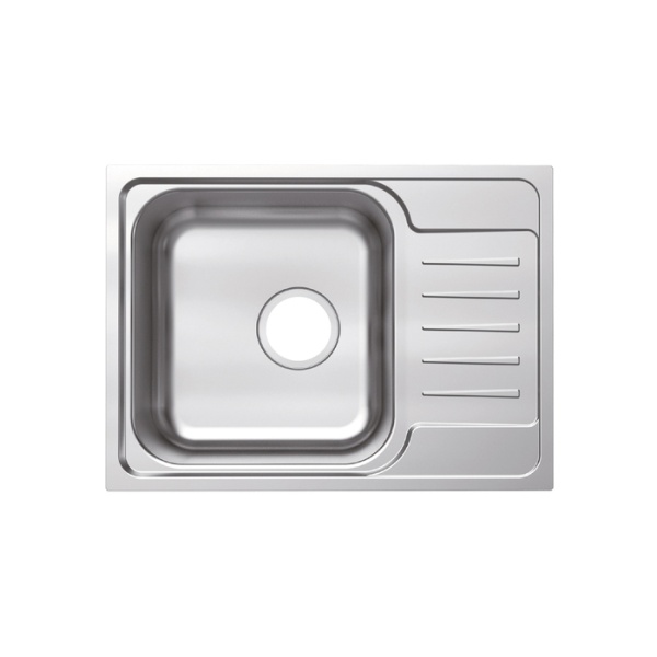 картинка Мойка, нерж. сталь, шелк, с крылом, 605*440*180, Sound, IDDIS, SND60SDi77 от магазина SEFI