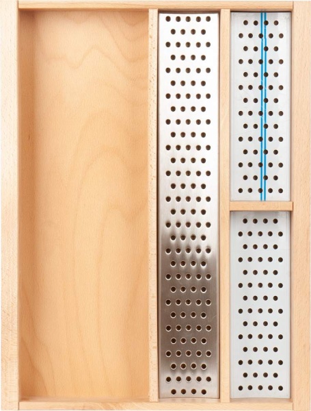 картинка Лоток Fit Decor для столовых приборов 450 с 3 вкладышами из нерж. стали (Blum) 471*369*56 от магазина SEFI