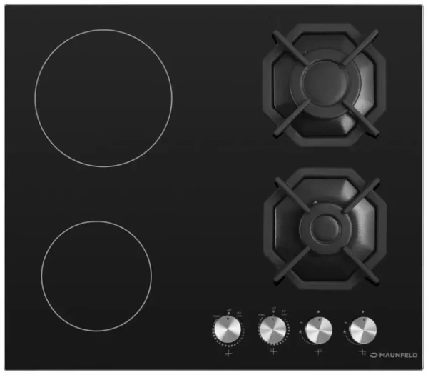 картинка Комбинированная варочная панель MAUNFELD EEHG.642VC.2CB/KG от магазина SEFI
